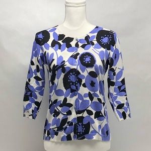 August Silk Flower Cardigan